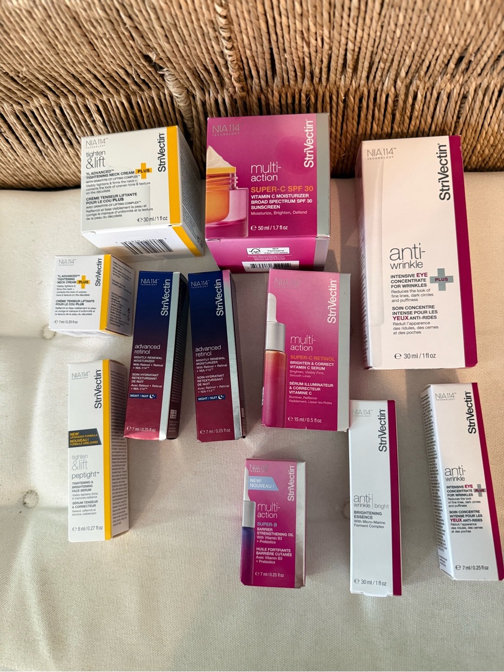 StriVectin Bundle of Multi-Action Brightening & Anti-Wrinkle Skincare Set, New